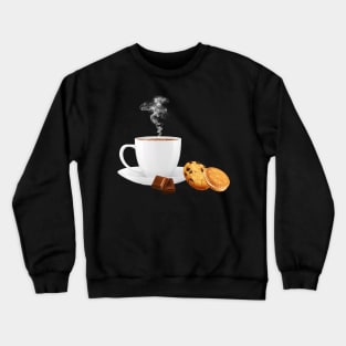 Merry Christmas & Hot Drink Crewneck Sweatshirt